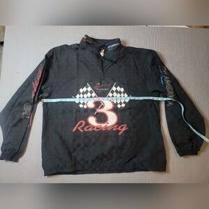 ♡ Vintage Chevy Racing #3 Windbreaker Jacket (B-24) P2P IS 25 INCHES